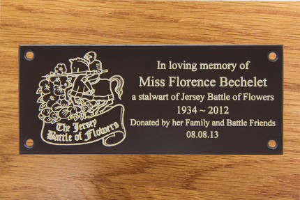 personalised memorial plaques