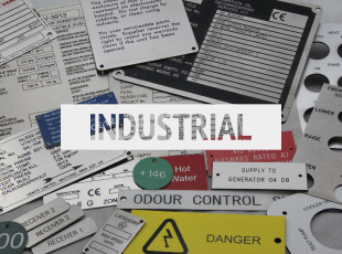 industrial nameplate engraving